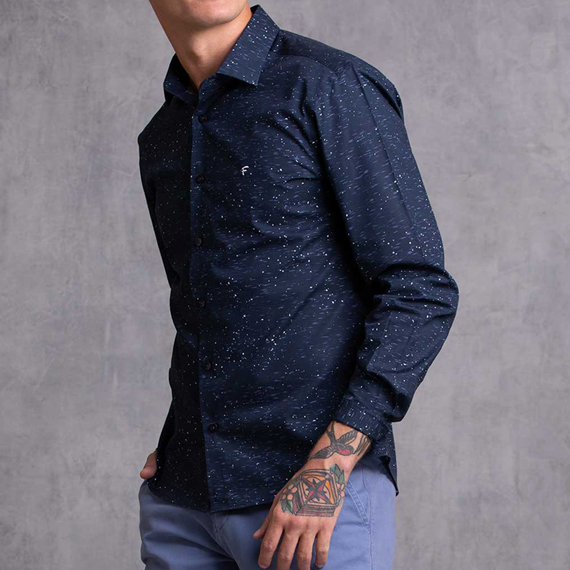 Camisa azul